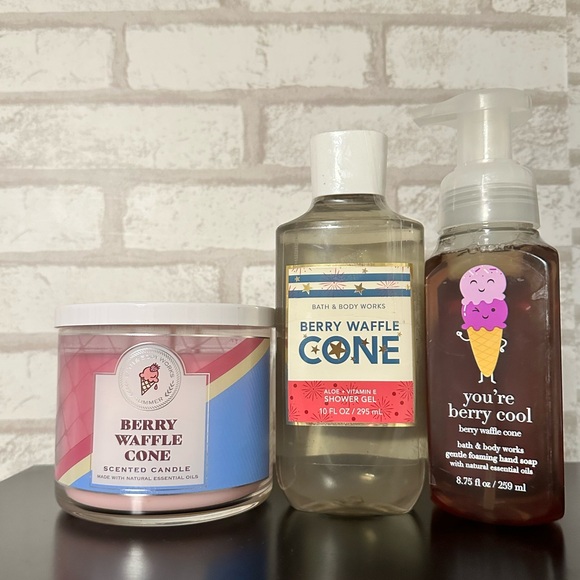 Bath & Body Works Other - Bath and Body Works Berry Waffle cone